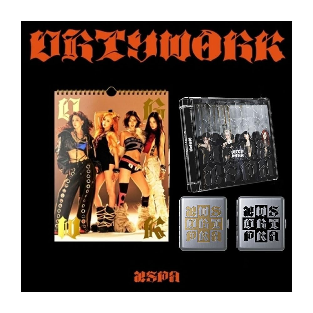 aespa Dirty Work [Dirty Case Ver.] full version set (worker 1ea +